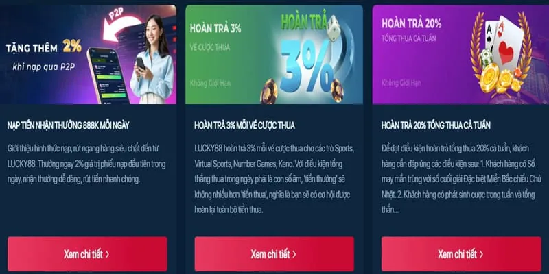 Chương trình VIP và quà tặng đặc biệt tại tải la68